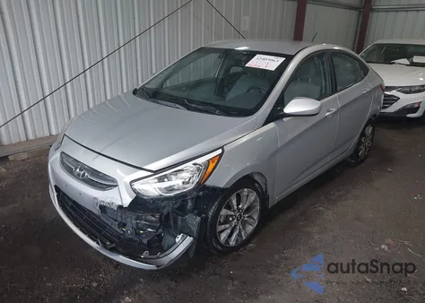 2017 Hyundai Accent Value Edition z USA, uszkodzony, nr VIN KMHCT4AE3HU343309